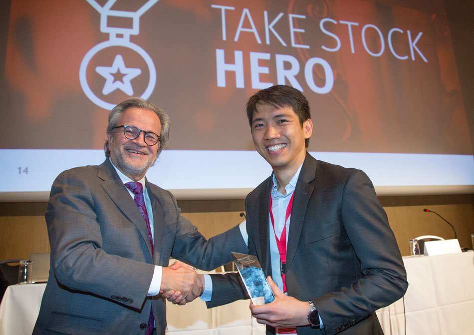 Ian Salas Take Stock Award